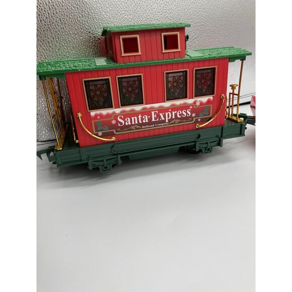 Vintage EZTEC Santa Express Christmas Train Lot Of 3 Pieces - Picture 11 of 13